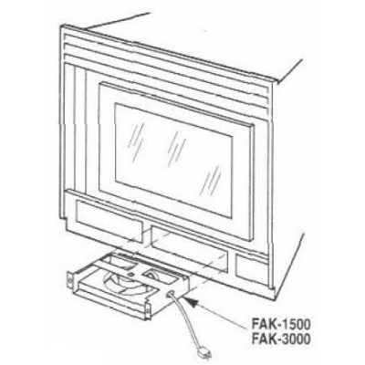 FAK-1500, FAK-3000 Forced Air Fan Kit for Lennox, Superior