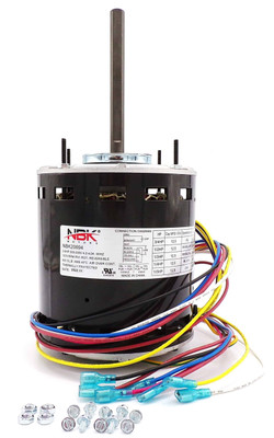 NBK-20694 208-230V Multi-HP Blower Motor 1075 RPM (1/5 - 3/4 HP) | Replaces Century FDL6001A