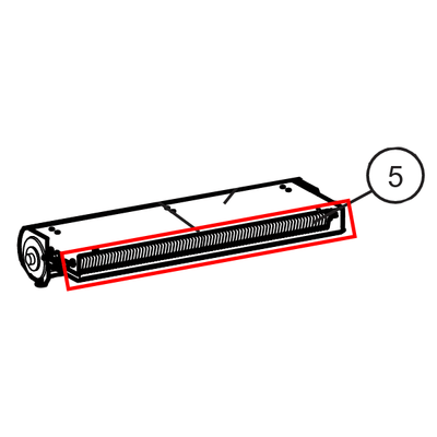Dimplex 2200510700RP Heater Element Replacement - Includes Suction Cups