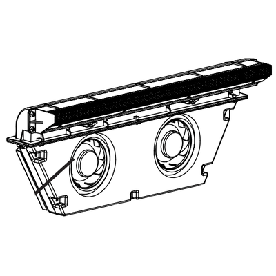 Dimplex 500002950 PTC Heater Dual Blower Assembly - Legacy 2203720800RP