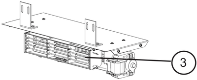 Dimplex 2203530200RP Heater Element / Blower Assembly - 120V DFP Series Replacement