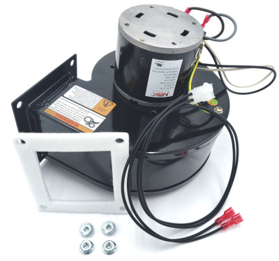Aftermarket 80622 US Stove pellet stove convection room blower, includes gasket, wiring harness