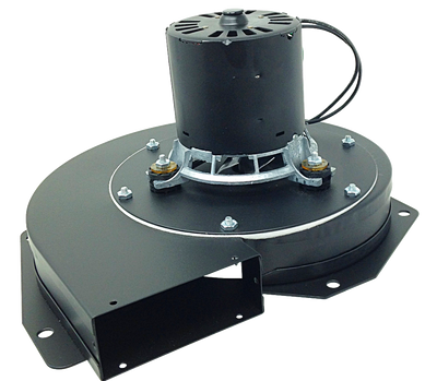 USSC 80495 exhaust blower. Fits 6000 & 8000 series pellet stoves, aftermarket