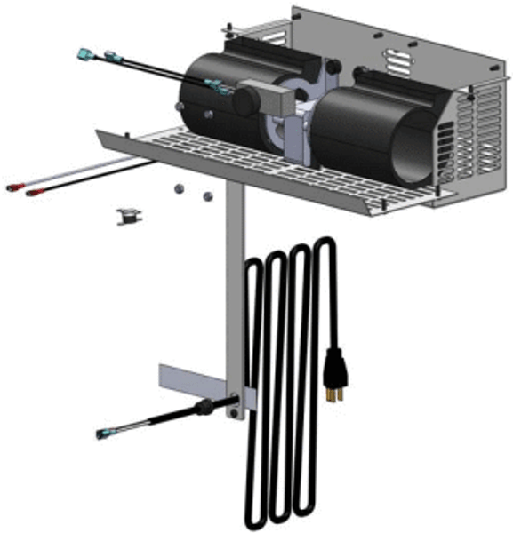 Blaze King S.Z5177.SP Fan Kit Assembly | Fits Clarity CL26.FS / CL26.SP