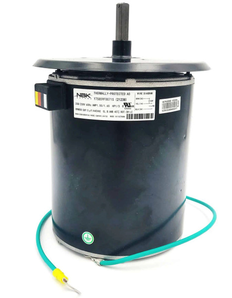 NBK 21238 Condenser Fan Motor 1/3 HP 208/230V CWLE – Replaces York S1-6007531, S1-02434550001