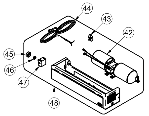 SBI Blower with Thermodisc Assembly Kit SE75109 - OEM Replacement for Osburn & Drolet Wood Stoves