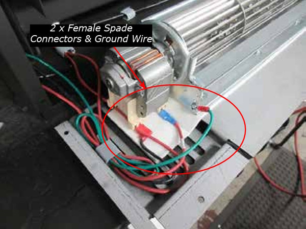Regency 399-517 Fan Assembly - Convection Blower for LRI4E & HRI4E Gas Stoves
