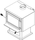 HES240 Wood Stove