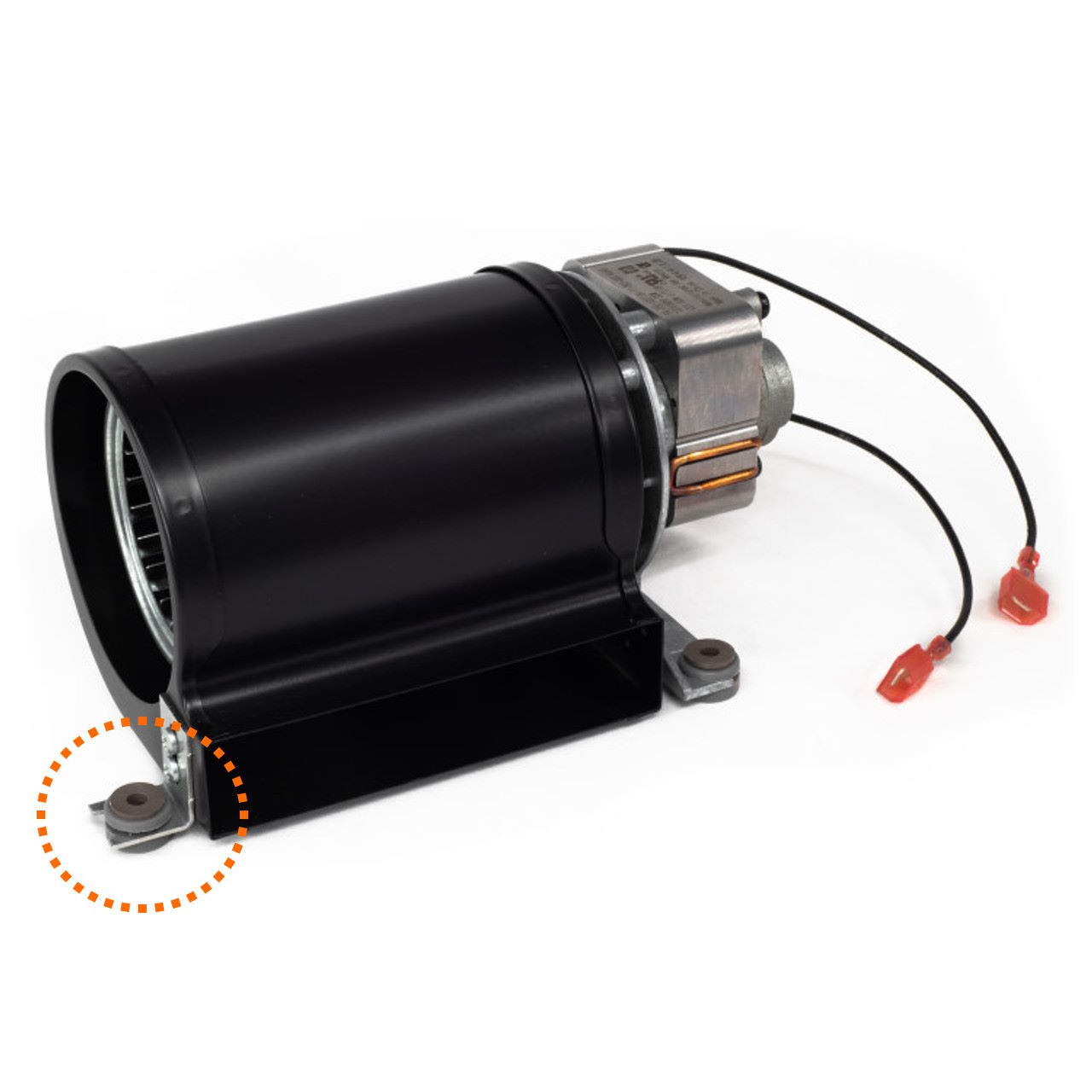 Rubber Mounting and Noise Reduction Grommet for Blowers, Fans & Motors