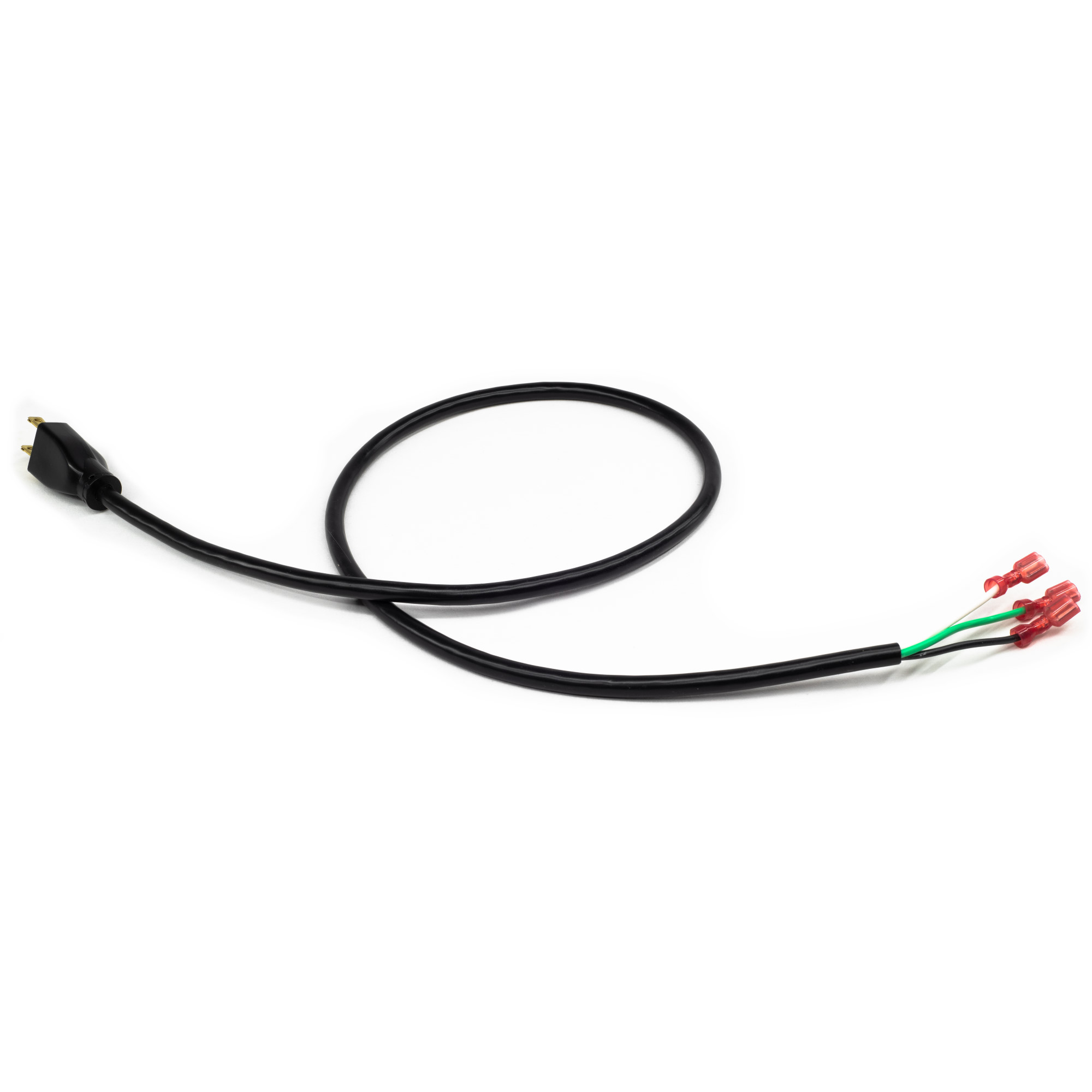 3-Prong AC Grounded Power Cord w/ Female Spade Connectors