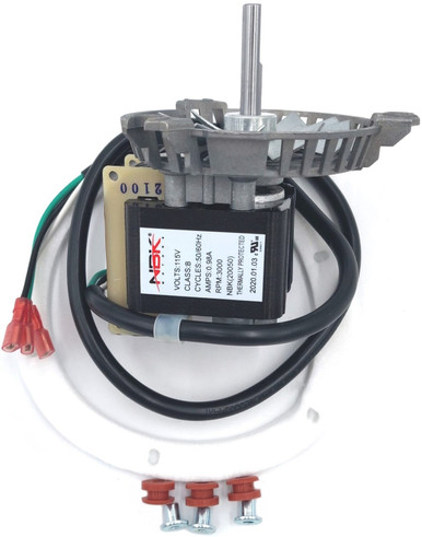 Harman Pellet Stove Replacement Combustion Blower Motor & Fan Blade Kit – Fits P68, P43, P61, P38, XXV & More