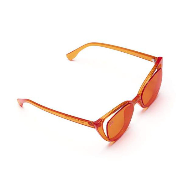 Orange Color Glasses