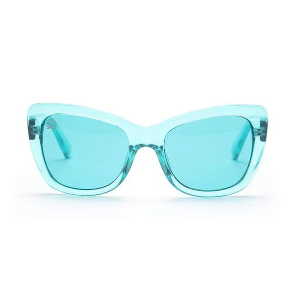 Aqua Color Glasses