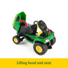 1:16 John Deere X758 Lawn Mower Tractor With Accessories Toy - RDO Equipment
