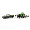 1:32 John Deere Ford F-350 Pickup Truck & Trailer With 5075E Tractor Replica Toy - RDO Equipment