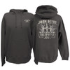 John Deere Men's Newsprint Fleece Hoodie - RDO Equipment