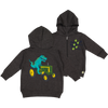 John Deere Toddler T-rex On A Tractor Zip Hoodie - RDO Equipment