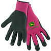 John Deere Nitrile Coated Foam Grip Pink Work Gloves - RDO Equipment