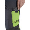 Clogger Zero Gen2 Light and Cool Men's Chainsaw Protective Pants - Grey/Green - RDO Equipment