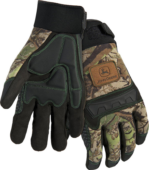 John Deere Synthetic Leather Work Gloves - RDO Equipment