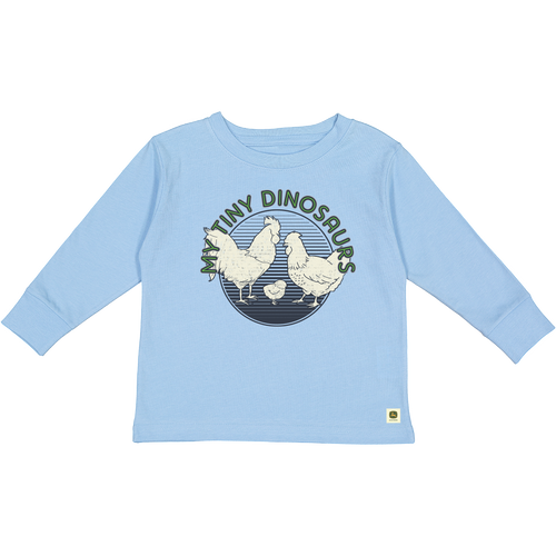 John Deere Toddler Tiny Dinosaurs Long Sleeve Tee - RDO Equipment