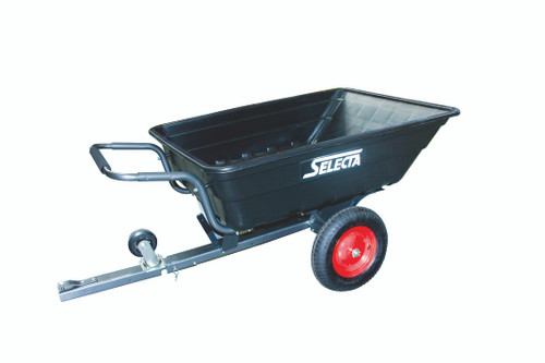 Silvan Selecta 235L Poly Tipper Cart Trailer for Ride-on Mowers - RDO Equipment