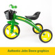 John Deere Green Steel Ride-on Trike Toy - RDO Equipment