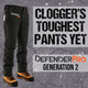 Clogger DefenderPRO Gen2 Tough Men's Chainsaw Protective Pants - RDO Equipment