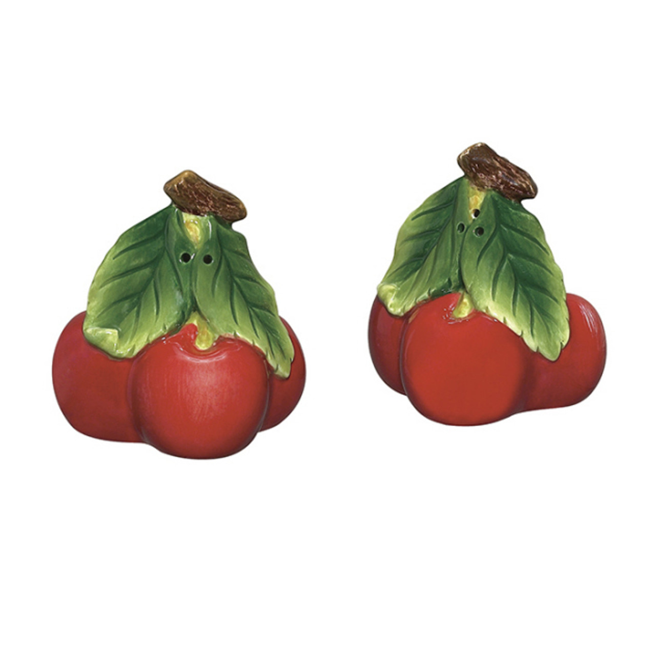 Red Cherry Salt and Pepper Shakers