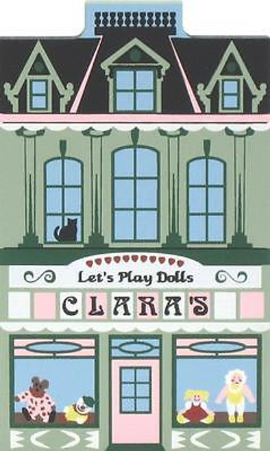 Cat’s Meow Village NUTCRACKER Christmas Ballet Clara's Doll Shop #02-133
