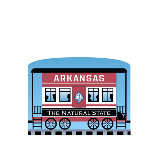 Cat's Meow Village Pride of America Patriot Train Arkansas State Car #21-426AR