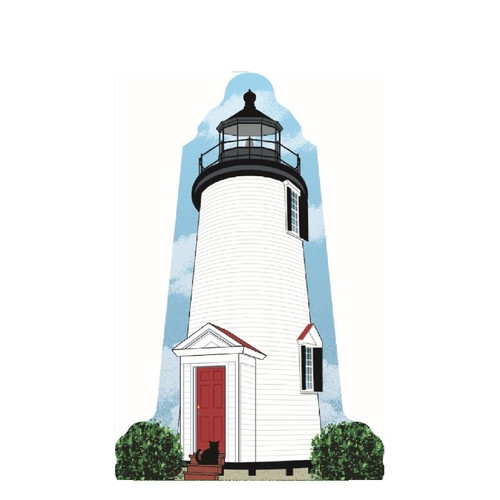  Cat's Meow Village Martha's Vineyard Massachusetts Cape Poge Lighthouse #R2175