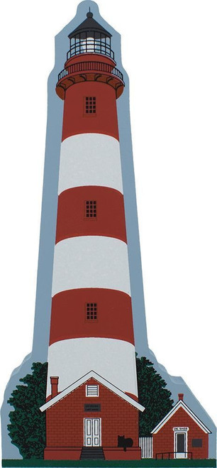 Cat’s Meow Village Assateague Lighthouse R785 Assateague Island VA Wood Sitter