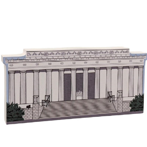 Cat's Meow Village Abraham Lincoln Memorial Washington DC #R908
