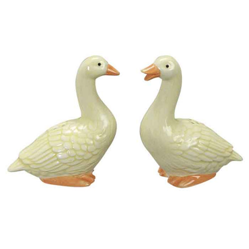 Andrea by Sadek Ceramic Geese/Goose Salt & Pepper Shakers