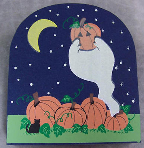 Cat's Meow Halloween Ghosts in Pumpkin Patch Accessory