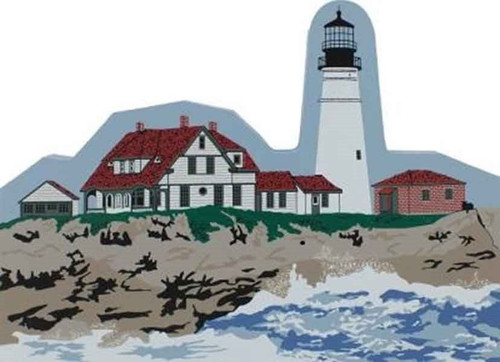 Cat's Meow New Monument Portland Head Lighthouse Maine (R770)