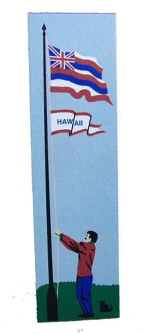 Cat's Meow Village Flag Hawaii Aloha State Flag #RA459 NEW SHIP DISCOUNTS