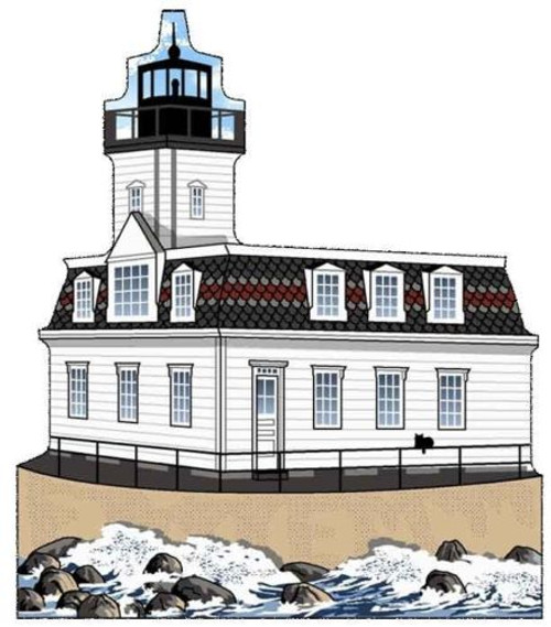 Cat's Meow Village Rose Island Lighthouse Narragansett Bay Rhode Island Cat's Meow Village Rose Island Lighthouse Narragansett Bay Rhode Island