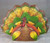 ROMAN 7.5" Resin Thanksgiving Harvest Turkey Puzzle Figurine #37362 NEW