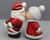 Pacific Giftware Magnetized Kissing Santa & Mrs Claus Salt & Pepper