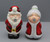 Pacific Giftware Magnetized Kissing Santa & Mrs Claus Salt & Pepper