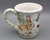 Certified International Winter Scene 4.25" Coffee Mug Bunny & Cardinals
