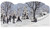 Cat's Meow Village Christmas Wonderful Life Bedford Falls Sledding Scene #25-481