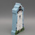 Cat's Meow Village Martha's Vineyard Island, East Chop Lighthouse #R2176  (Side)
