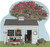 Cat's Meow Village Shelf Sitter - Spring Keepsake Garden House #CC08