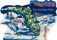 United States Map, Florida Sunshine State