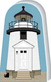 Cat's Meow Connecticut Mystic Seaport Lighthouse
