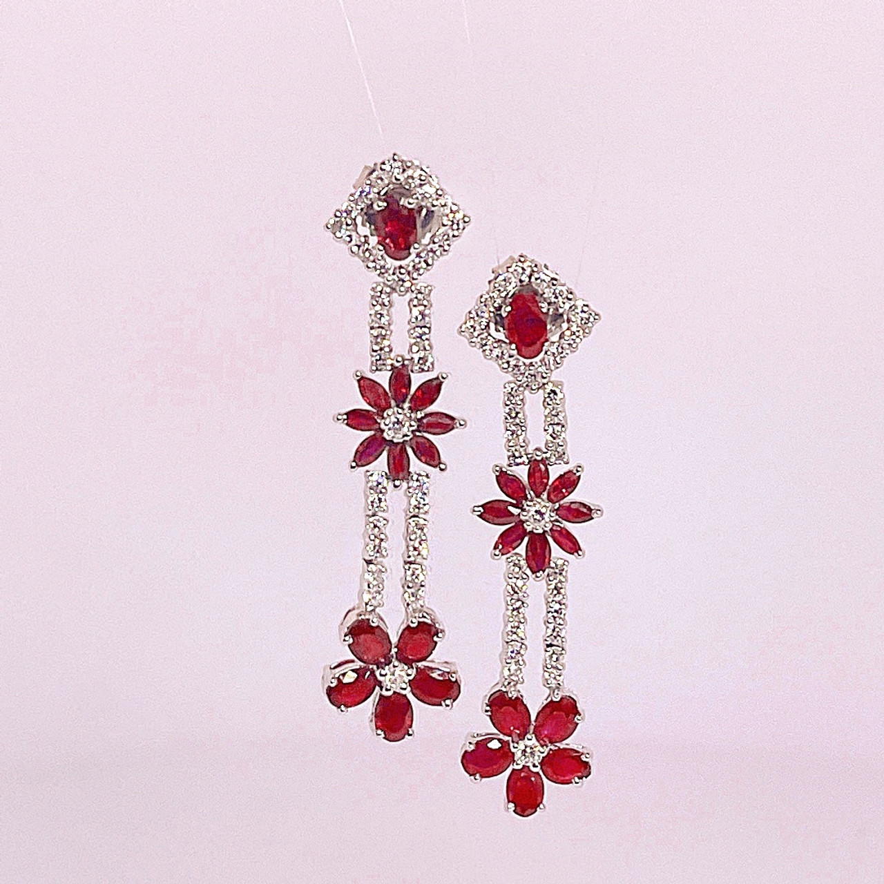 Buy sales ruby earrings