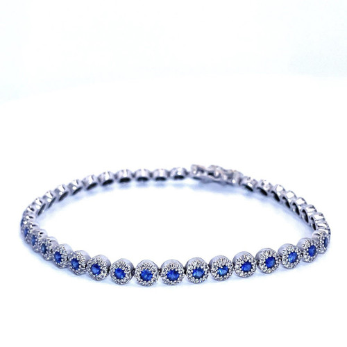 18K Gold Sweetheart Vibrant Tennis Bracelet by Mestige Kids Online | THE  ICONIC | Australia